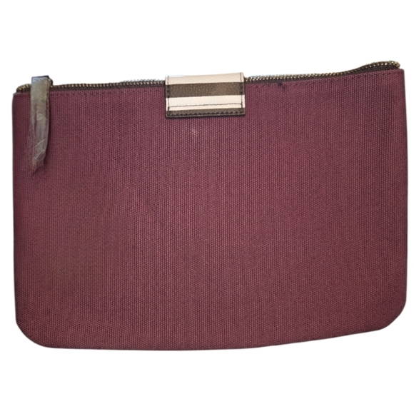 ⏸️*Reserved* Henri Bendel Burgundy and Black Clutch - Picture 4 of 5